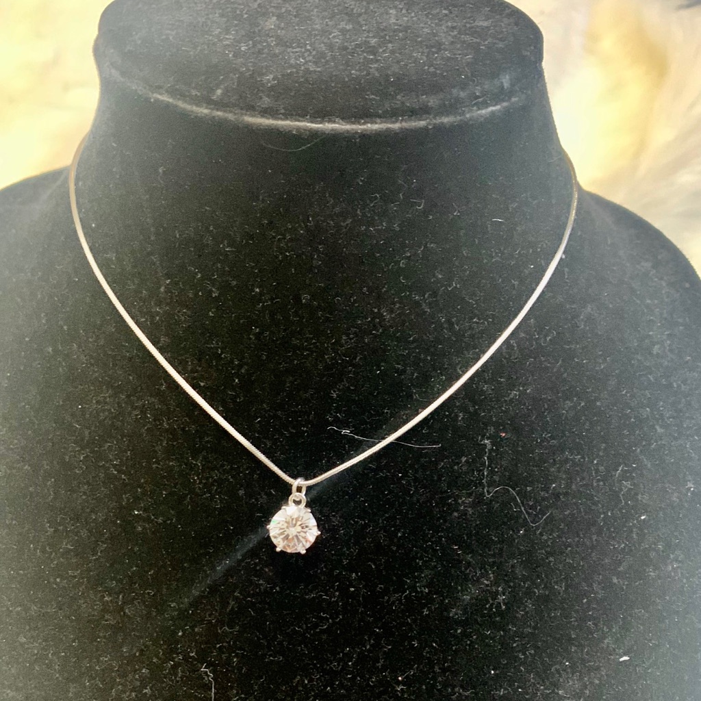 Nickel Free Single Pendant Necklace